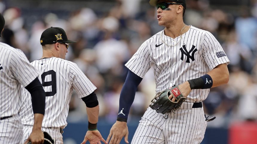 Yankees win 7th in a row, beat White Sox 7-2 for 3-game sweep as Judge and Berti homer