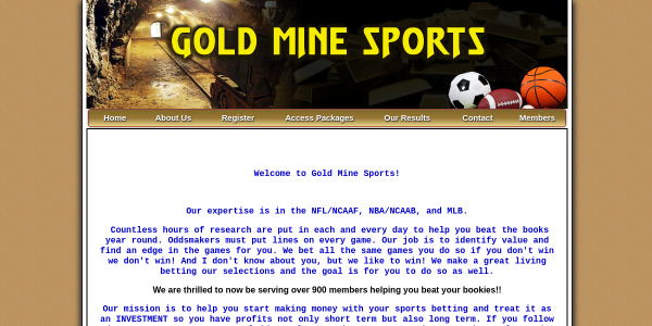 GoldMineSports.com Review