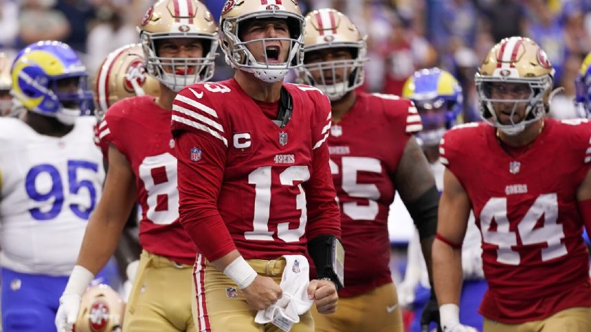 49ers force 2 late turnovers and hold on for a 30-23 rivalry victory over the LA Rams