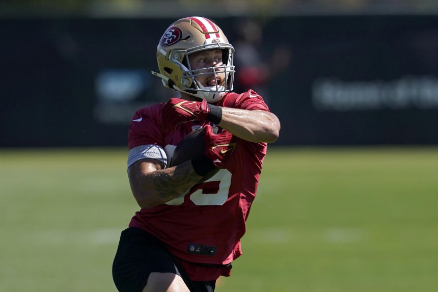 49ers' Kittle misses 2nd straight practice with groin injury