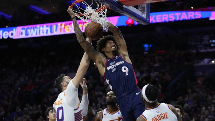 76ers guard Kelly Oubre Jr. hospitalized after being hit by vehicle, to miss 'significant' time