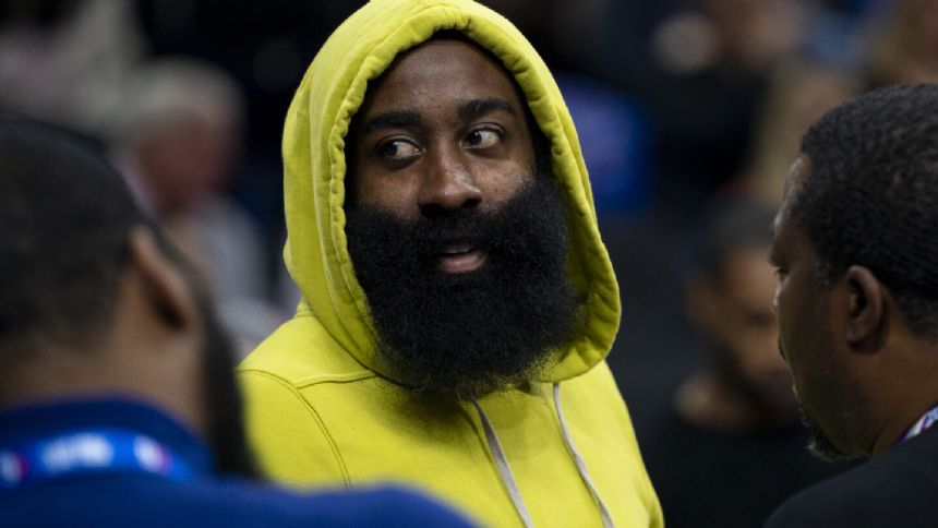 76ers trade disgruntled guard James Harden to Clippers, AP source says