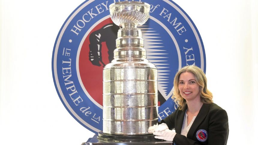 'A bit surreal': First female 'Cup Keeper' talks about her trailblazing journey with hockey's grail