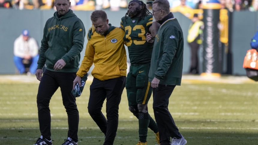 Aaron Jones-less Packers also without Alexander, Campbell, Ford, Wicks and Deguara against Lions