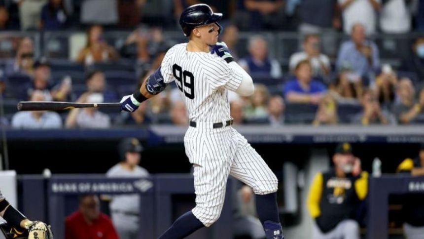 Aaron Judge home runs tracker: Yankees star on pace for 66 after matching Babe Ruth with 60th homer