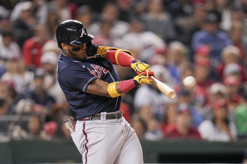 Acuna homers twice, Braves beat Nationals 8-2
