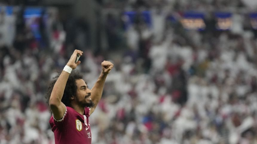 Afif hat trick secures Qatar back-to-back Asian Cup titles after 3-1 win against Jordan