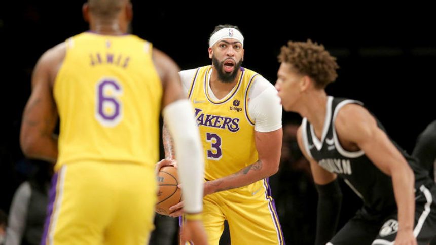 After Lakers' win over Nets, LeBron James says Anthony Davis' return 'makes our team so much more complete'