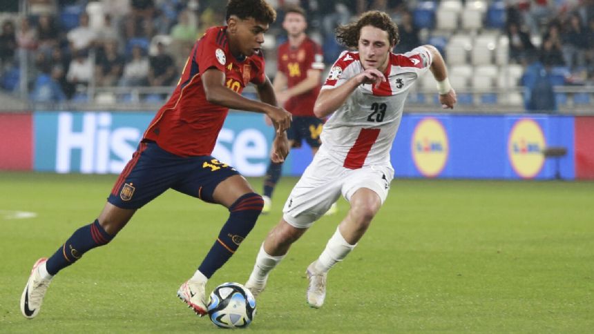After scoring for Spain, 16-year-old Lamine Yamal seeks 1st goal with Barcelona against Betis