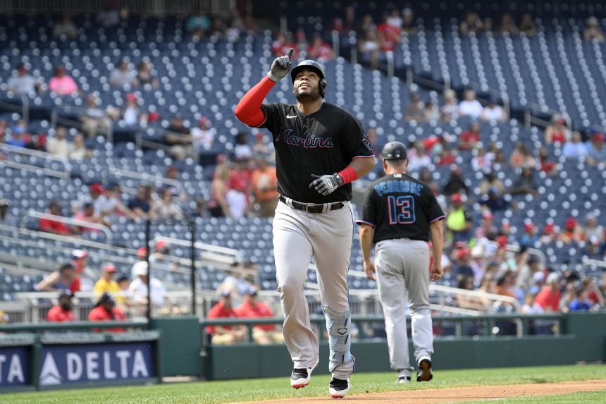 Aguilar homers, Marlins beat Nats for 10th time in 11 games