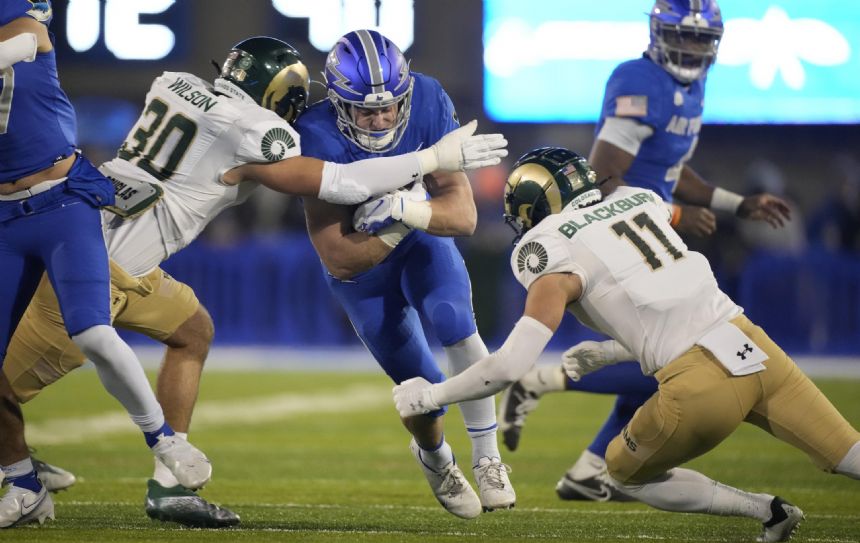Air Force-Baylor matchup in Armed Forces Bowl features RBs