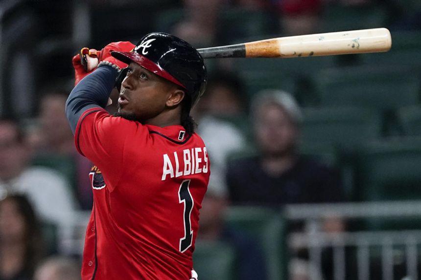 Albies' 2-run double in 7th sends Braves past Marlins 6-4