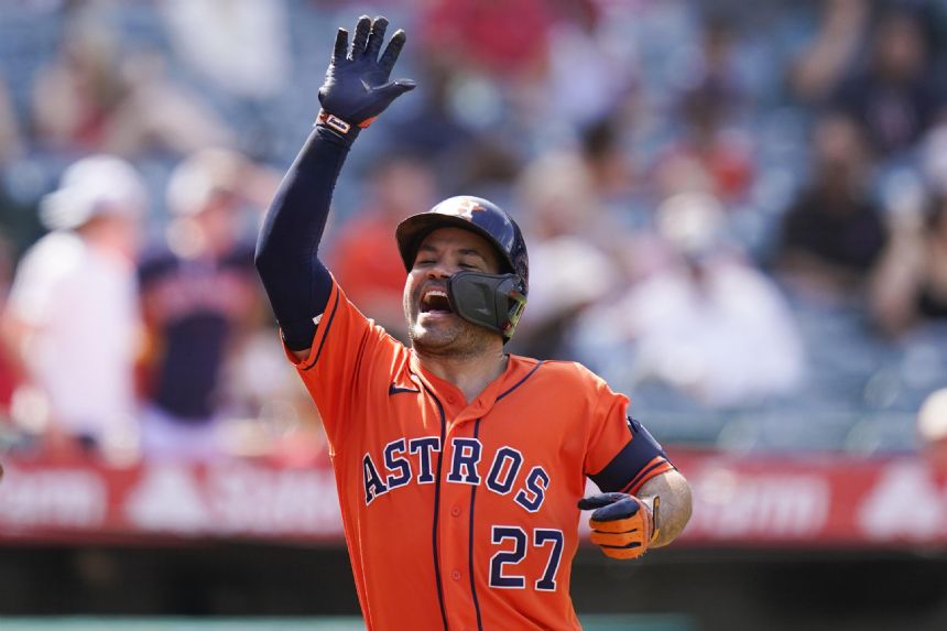 Altuve, Urquidy lead Astros to 9-1 victory over Angels