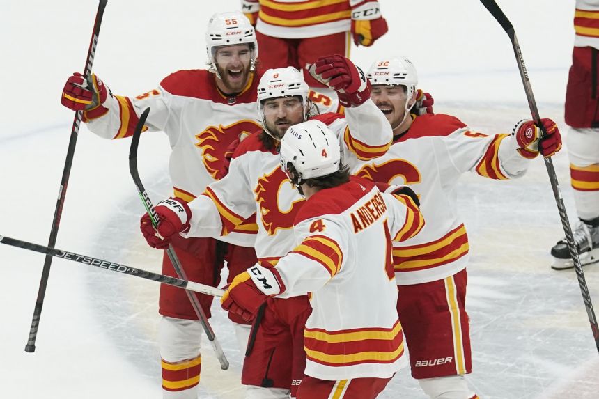 Andersson, Flames top Tkachuk, Panthers in OT 5-4