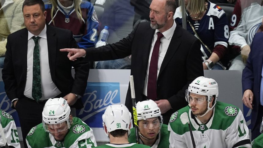 Another deep playoff run for Stars coach Pete DeBoer, who's in NHL 3rd round for 5th time in 6 years