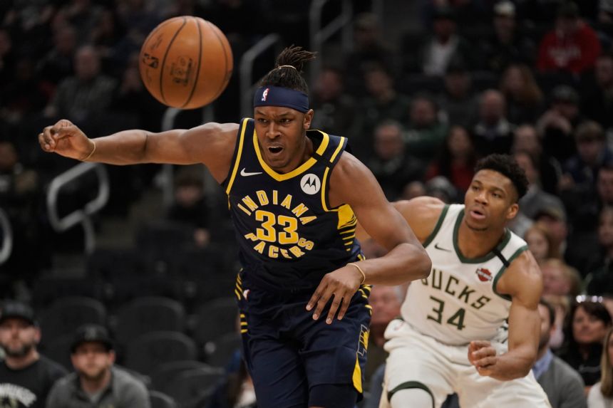 Antetokounmpo and the Bucks visit the Pacers