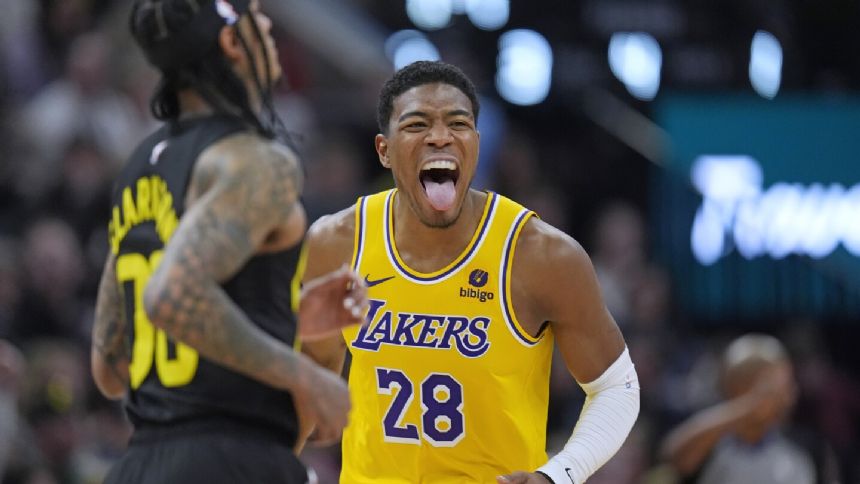 Anthony Davis, Rui Hachimura lead Lakers past Jazz 138-122 with LeBron James resting
