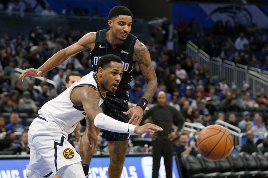 Anthony scores 23 as Magic rally by Nuggets, end 7-game skid