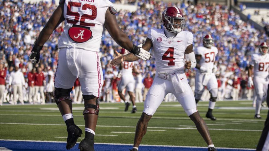 AP Top 25 Takeaways: Alabama is a national title contender again; Michigan may have its next man