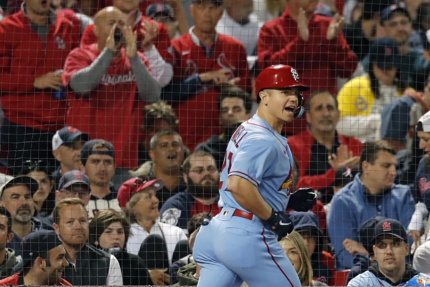 Arenado's HR, 3 RBIs lift Cardinals over Red Sox 11-2