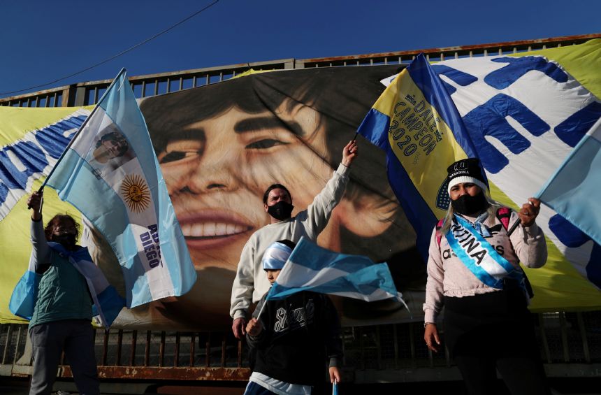 Argentina celebrates Maradona one year after his death