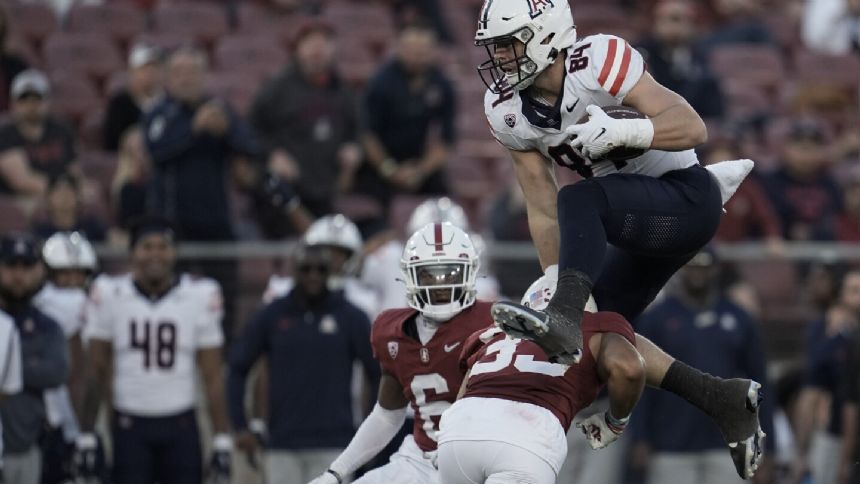 Arizona holds off Stanford 21-20 to snap 6-game losing streak against Cardinal