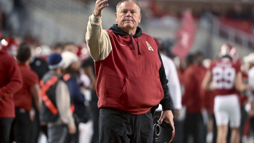 Arkansas coach Sam Pittman will be back next season, athletic director says