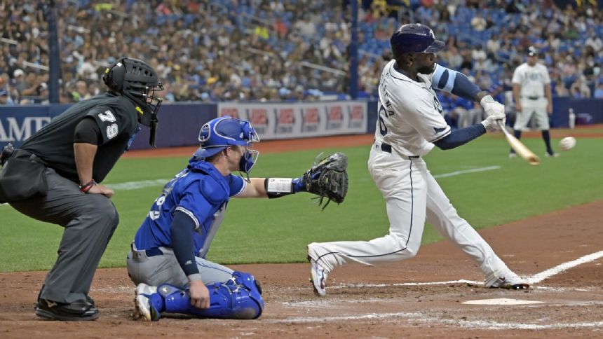 Arozarena homers, drives in 2 runs to pace Rays' 5-1 victory over Blue Jays