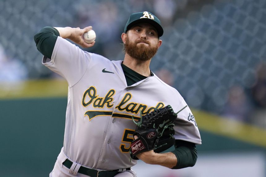 A's beat Tigers 2-0 as Blackburn improves to 4-0