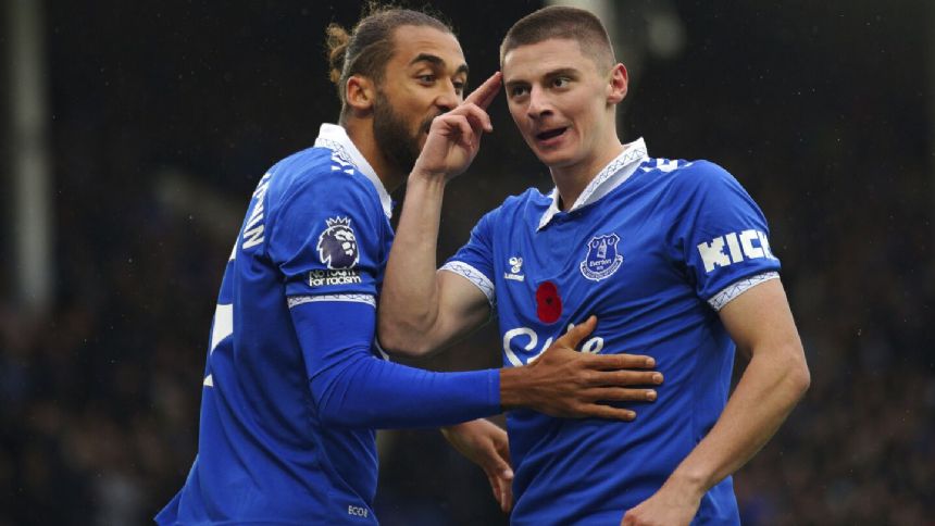 Ashley Young's own-goal allows Brighton to snatch 1-1 draw at Everton in Premier League