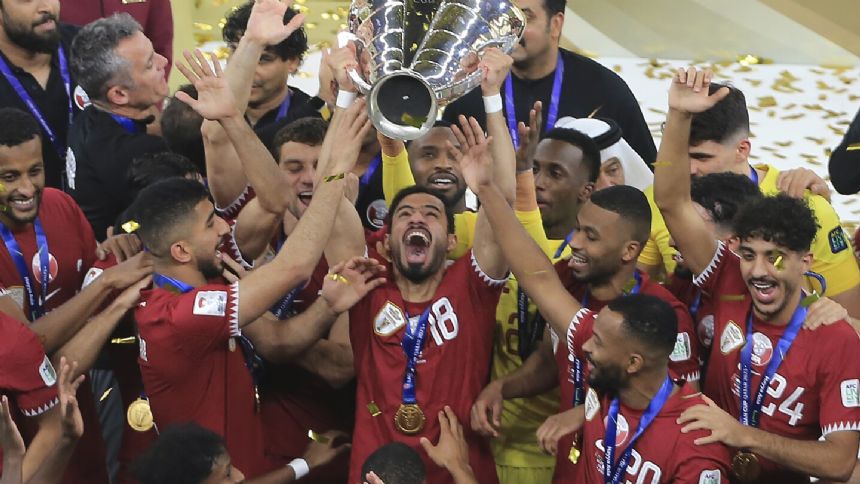 Asian champion Qatar and African champion Ivory Coast rise into top 40 of FIFA men's rankings