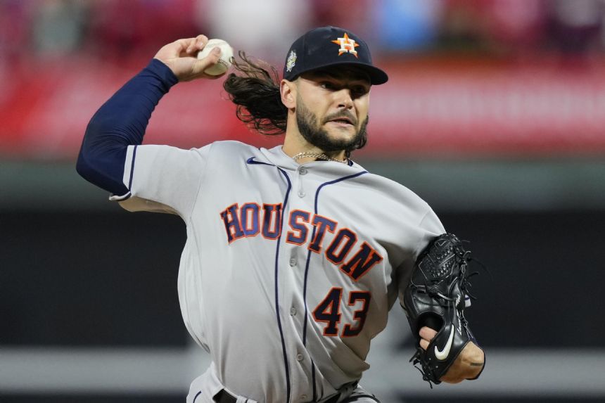 Astros' McCullers to miss opening day with strained muscle