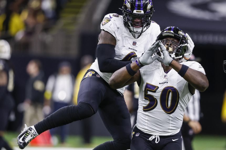 At age 33, Houston still adding to sack total with Ravens