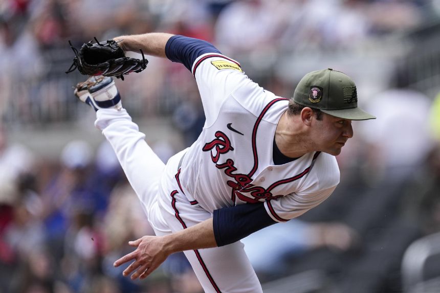 Atlanta rookie Shuster allows only 1 hit as Braves edge Mariners 3-2 for series win