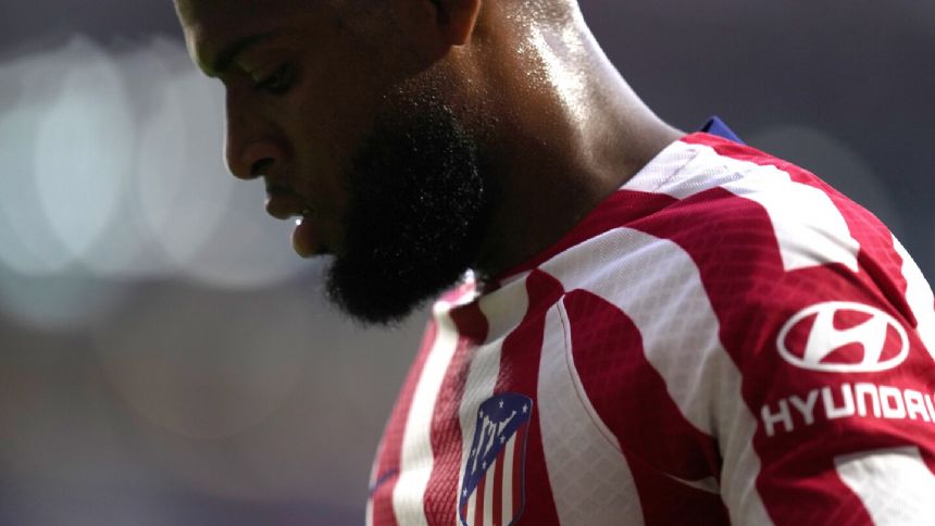 Atletico Madrid midfielder Thomas Lemar ruptures Achilles tendon and will need surgery