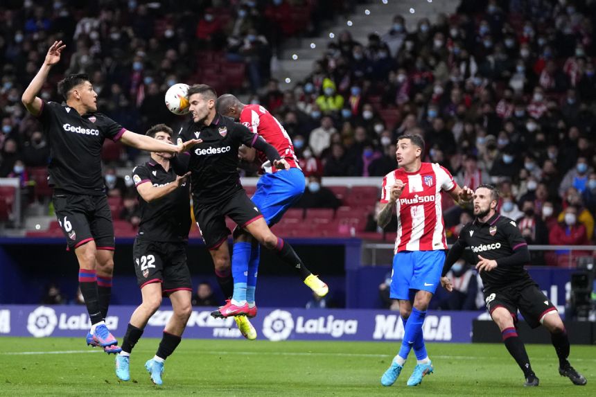 Atletico Madrid stunned by last-place Levante at home