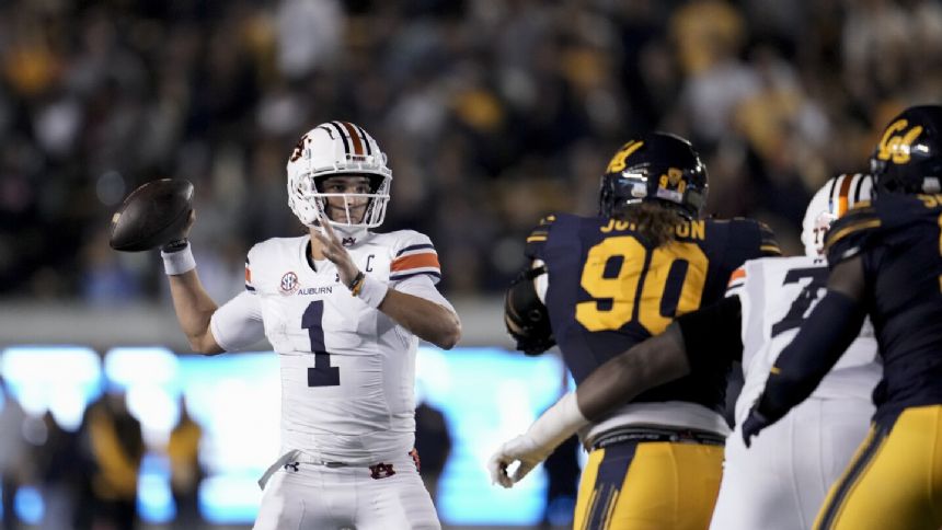 Auburn rallies past mistake-prone California for 14-10 victory