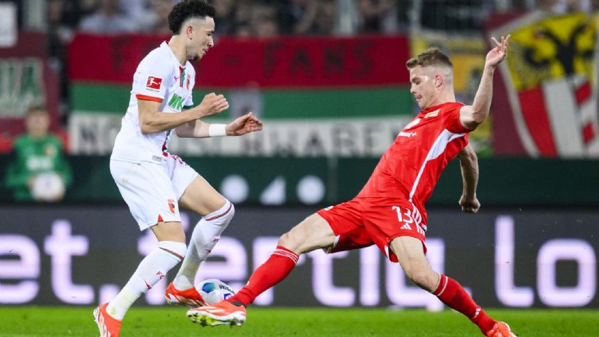 Augsburg edges closer to European spot with 2-0 win over Union Berlin