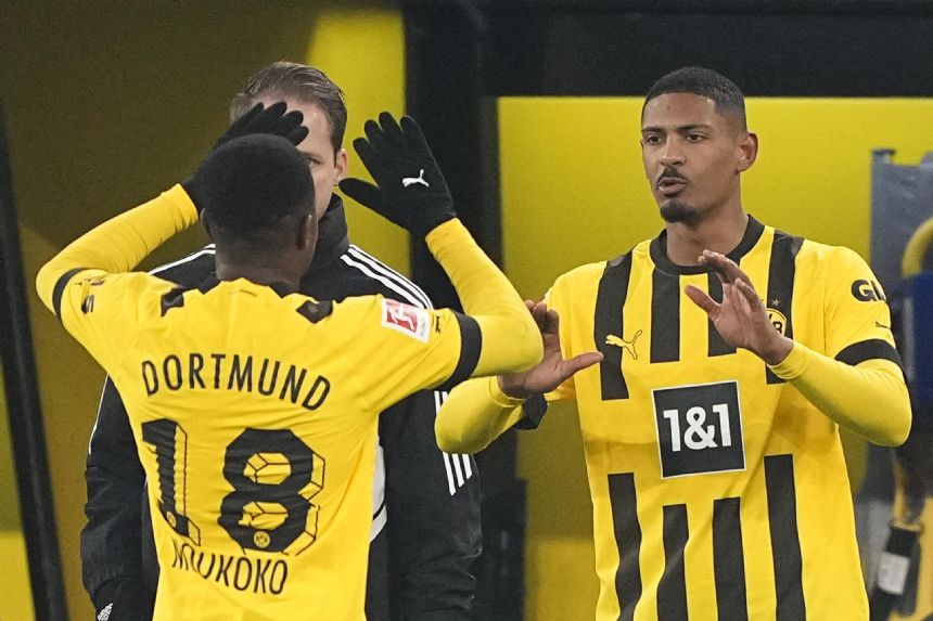 Back on the field, Haller hopes to spark Dortmund's revival