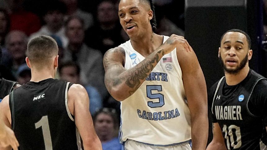 Bacot's wild 5-year ride is down to its final March Madness run for No. 1 seed North Carolina