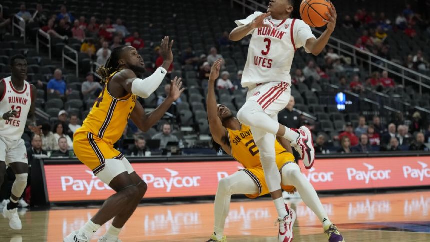 Bajema, Smith lead Utah to 90-57 rout of Arizona State at Pac-12 Tournament