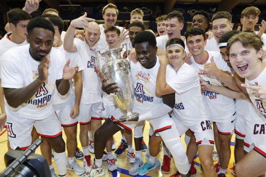 Ballo, No. 14 Arizona beat No. 10 Creighton for Maui title