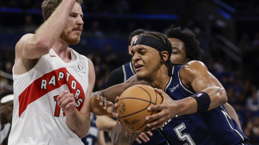 Banchero, Magic beat Raptors 126-107 for 4th straight win