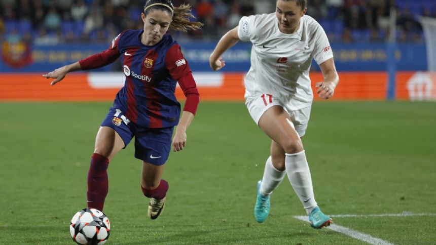 Barcelona beats Brann to set up Women's Champions League semifinal against Chelsea