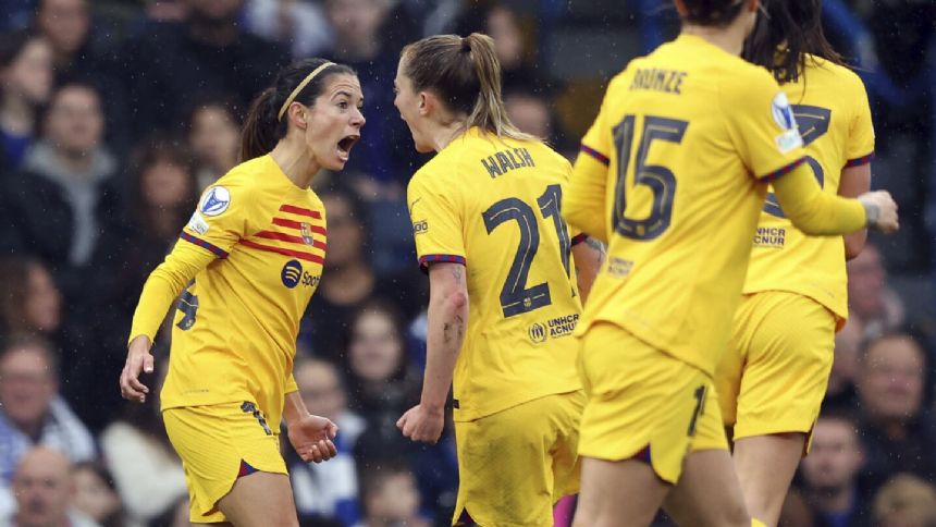 Barcelona seeks its first win against powerhouse Lyon in Women's Champions League final