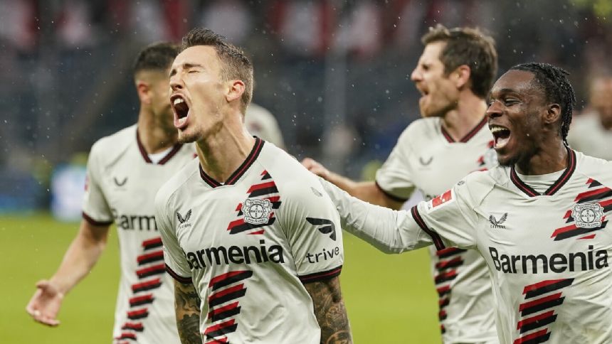 Bayer Leverkusen stays top in Bundesliga, Union Berlin slumps to another defeat