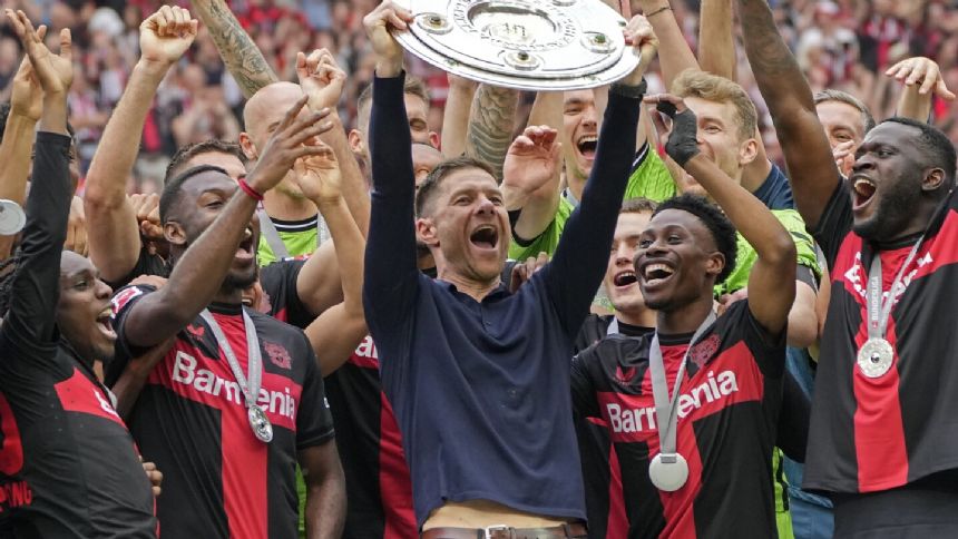 Bayer Leverkusen's two steps from soccer immortality start in Europa League final against Atalanta