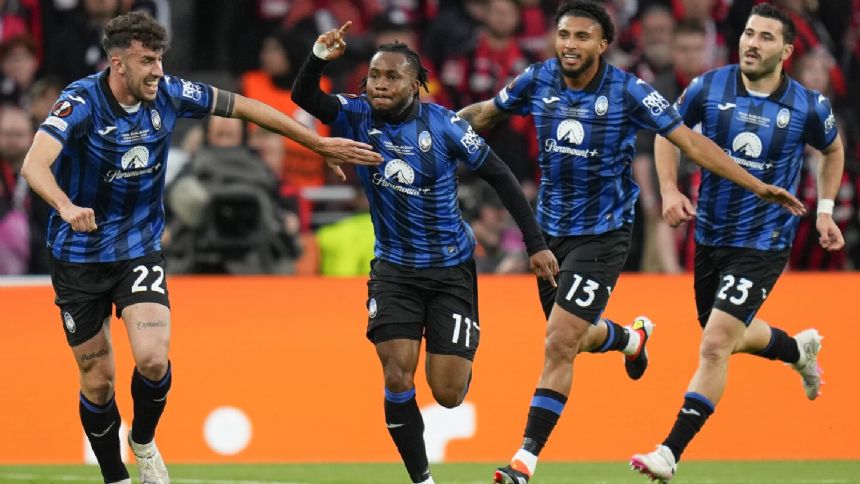 Bayer Leverkusen's unbeaten run ended 3-0 by Atalanta and Lookman hat trick in Europa League final