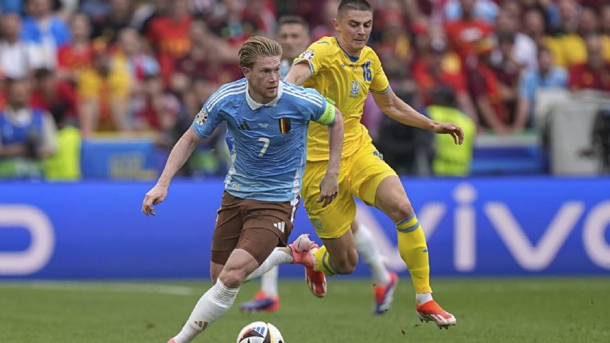 Belgium advances to last 16 at Euro 2024 after 0-0 draw, Ukraine eliminated