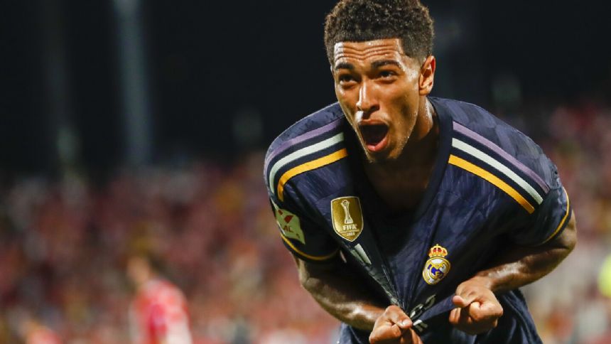 Bellingham impresses again as Real Madrid deals Girona its 1st defeat of season to go top of league